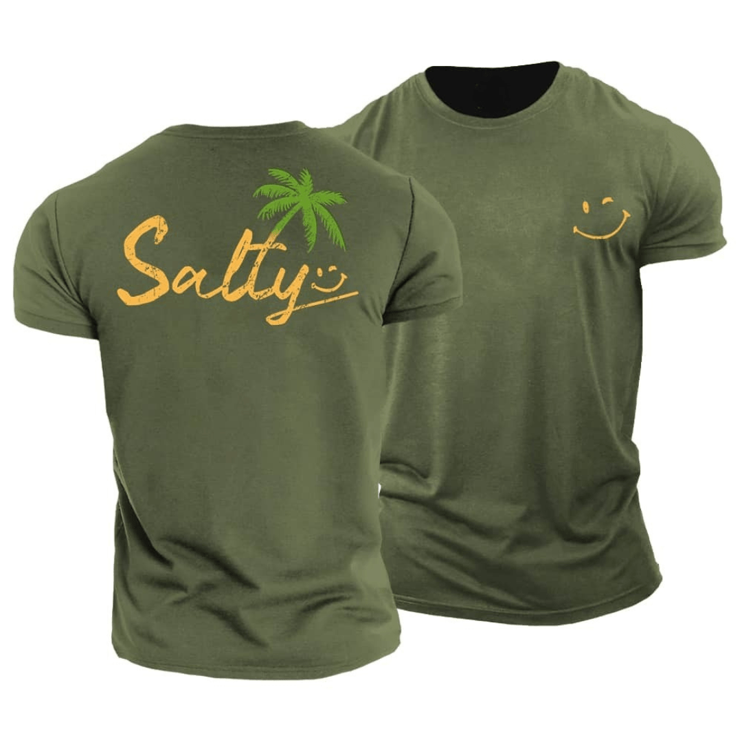 Salty Smiley T-skjorte - Gymfit
