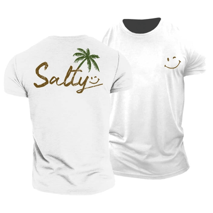 alt
Salty Smiley T-skjorte - Gymfit