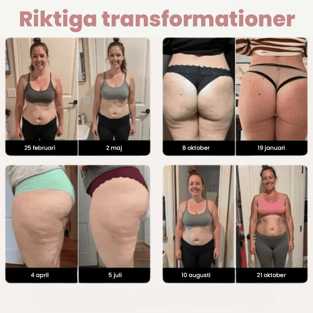 Sømløse leggings mot cellulitter - Gymfit
