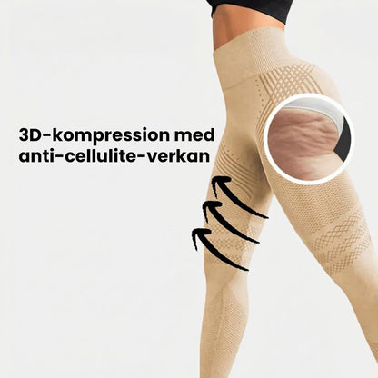 Sømløse anti-cellulite-leggings - Gymfit