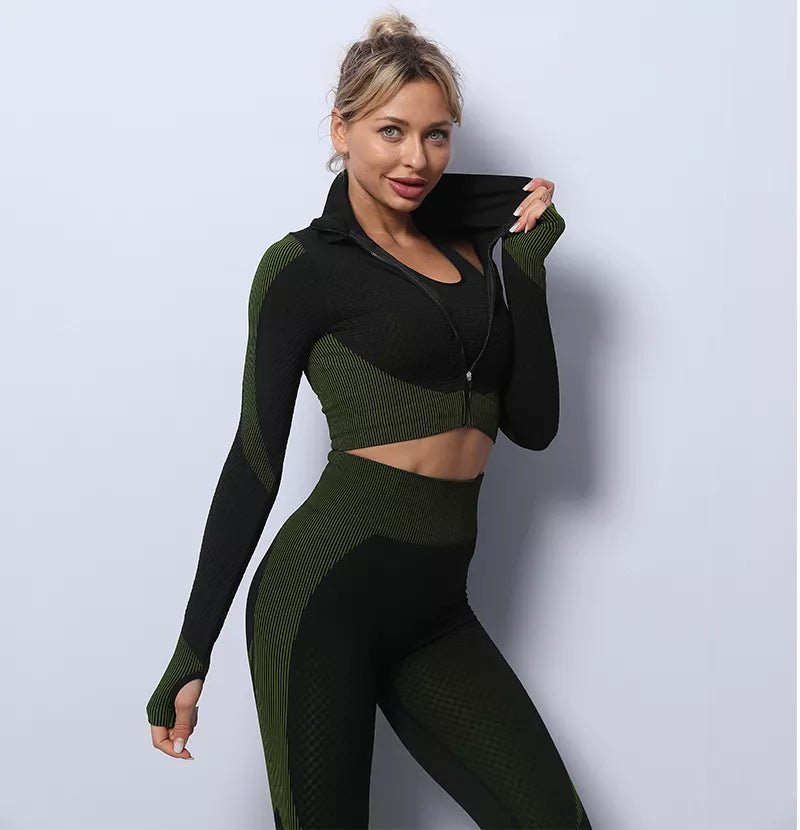 Sømløs Fitness 3 - sett - Gymfit