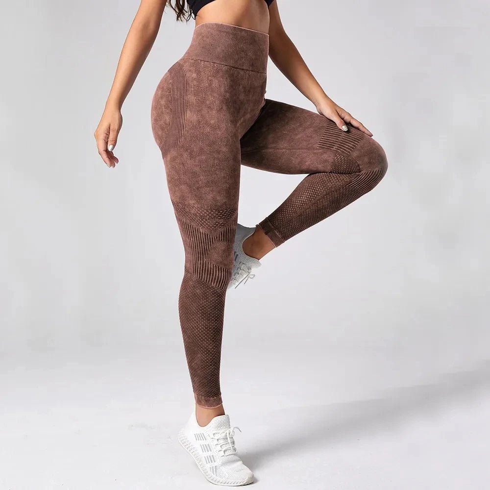 Sømløse Flush-leggings - Gymfit