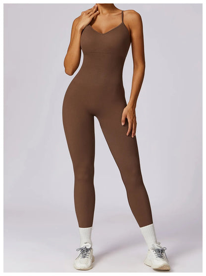 Sømløs scrunch jumpsuit - Gymfit