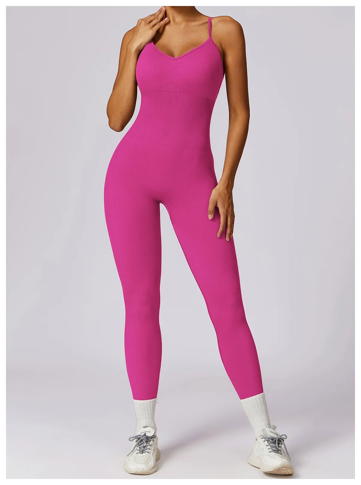 Sømløs scrunch jumpsuit - Gymfit
