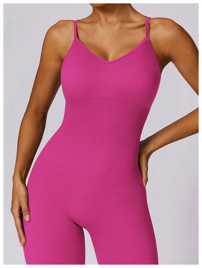 Sømløs scrunch-jumpsuit - Gymfit