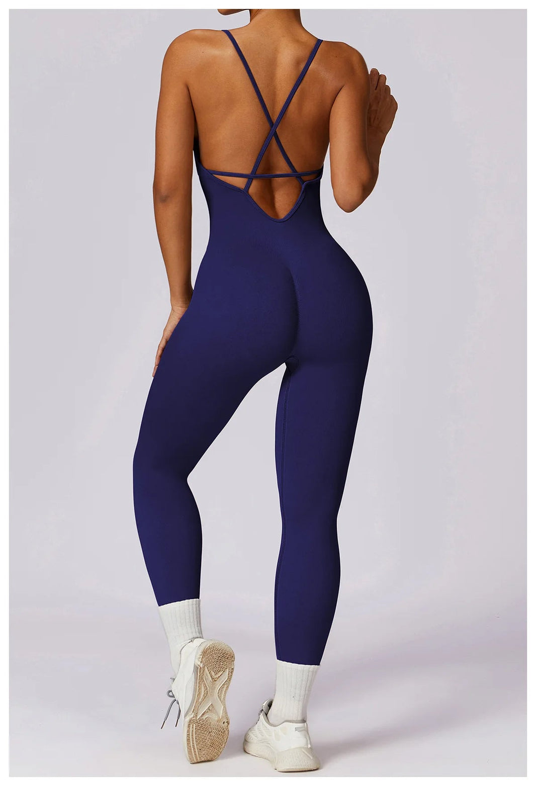 Sømløs scrunch-jumpsuit - Gymfit