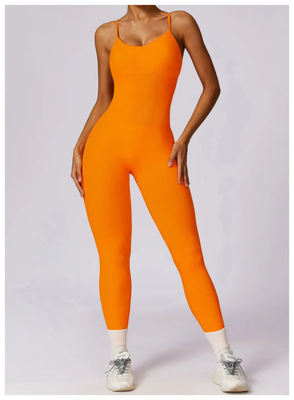Sømløs Scrunch-jumpsuit - Gymfit