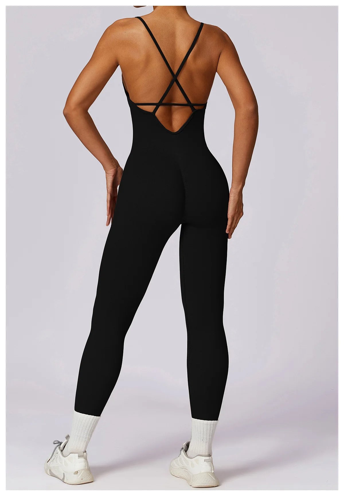 alt
Sømløs scrunch-jumpsuit - Gymfit
