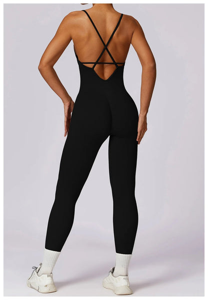alt
Sømløs scrunch-jumpsuit - Gymfit