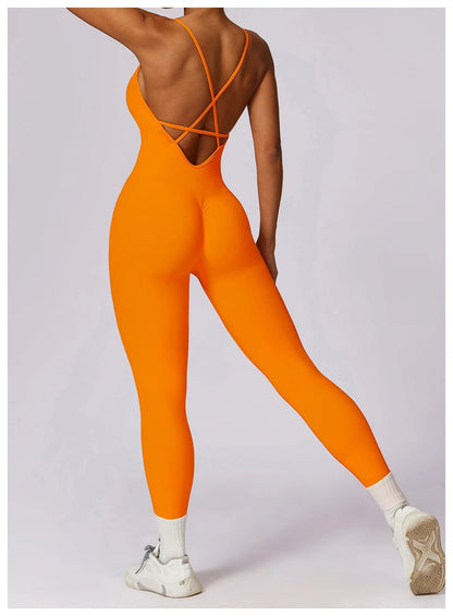 alt
Sømløs Scrunch-jumpsuit - Gymfit