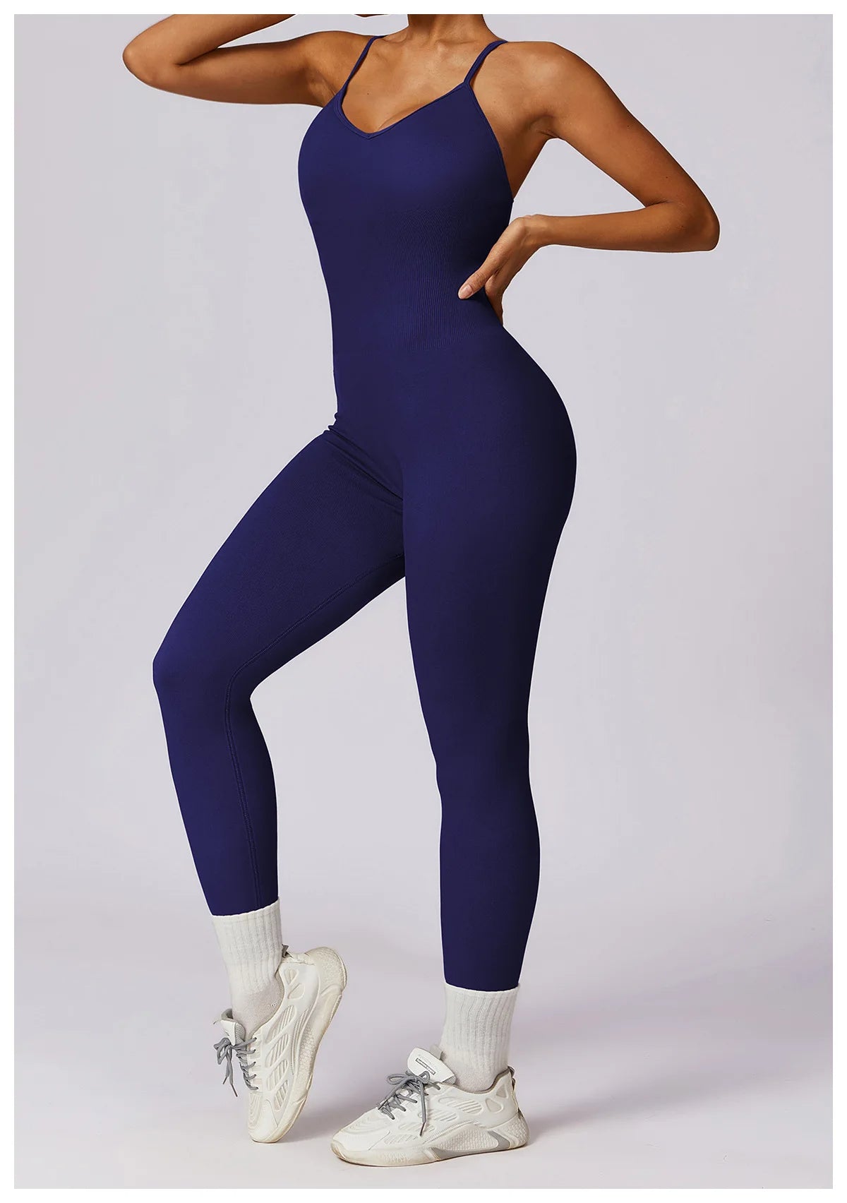 Sømløs scrunch-jumpsuit - Gymfit