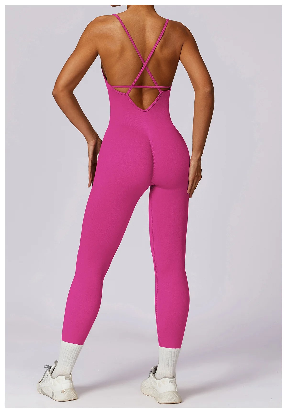 Sømløs Scrunch Jumpsuit - Gymfit