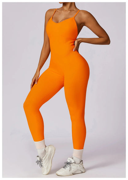 Sømløs scrunch-jumpsuit - Gymfit