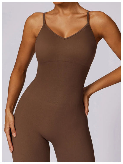 Sømløs scrunch-jumpsuit - Gymfit