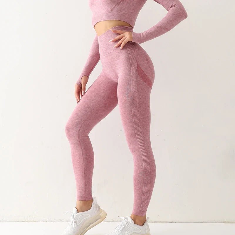 Sømløse slim treningsleggings - Gymfit