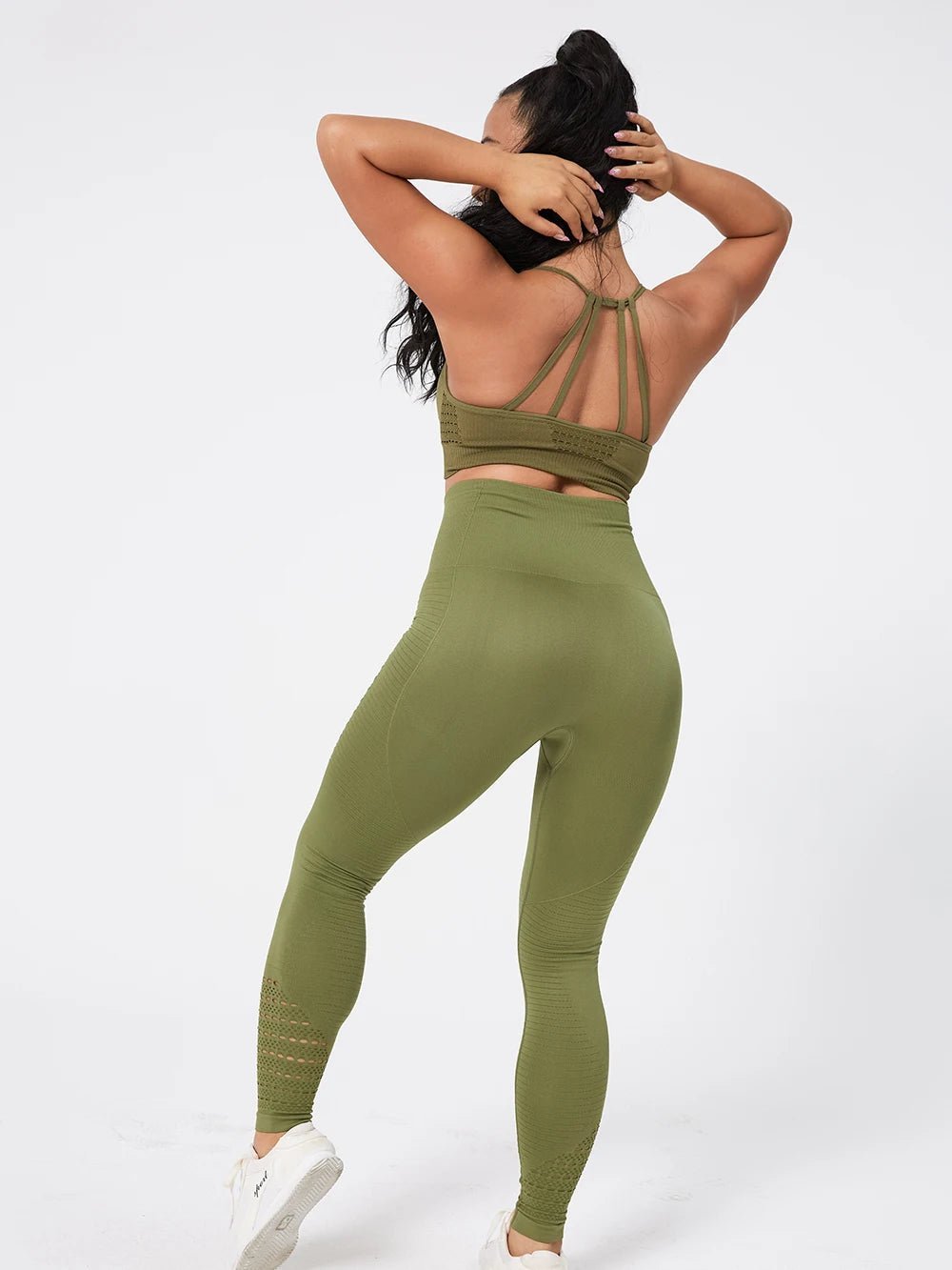 Sømløse stretch-leggings - Gymfit