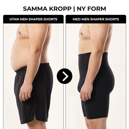 Shaper herre shorts med høy kompresjon - Gymfit