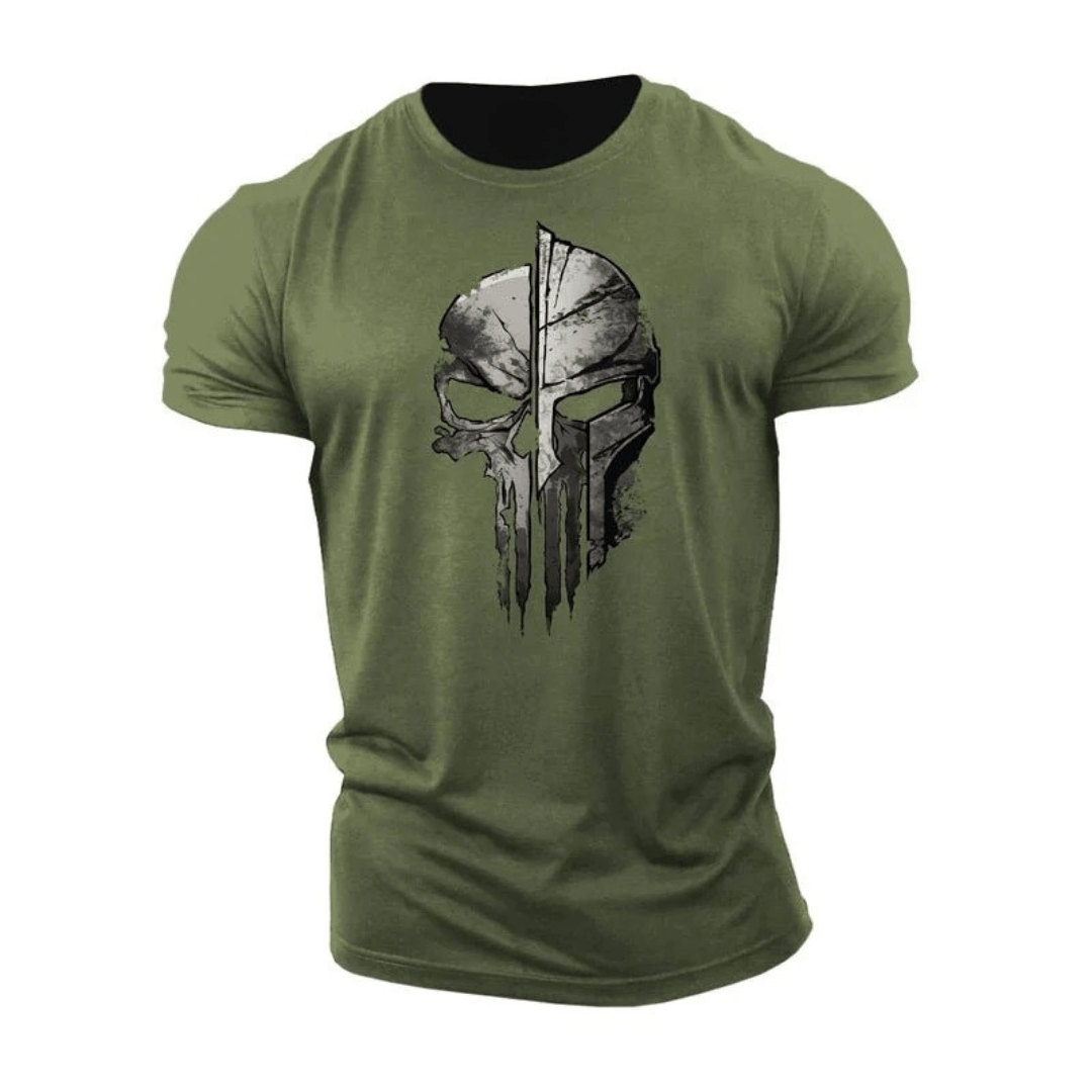 Skeleton Spartan grafisk T-skjorte - Gymfit