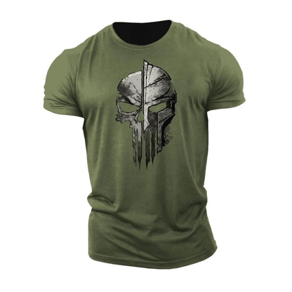 Skeleton Spartan grafisk T-skjorte - Gymfit