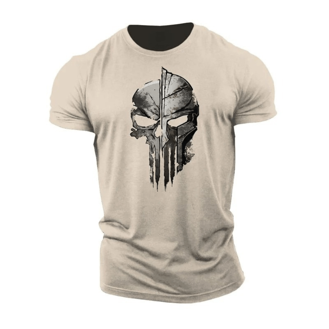 Skeleton Spartan grafisk T-skjorte - Gymfit