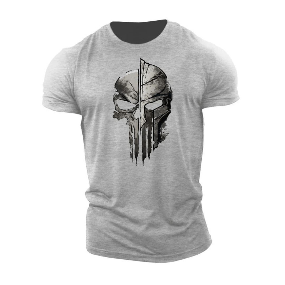 alt
Skeletal Spartan grafisk T-skjorte - Gymfit