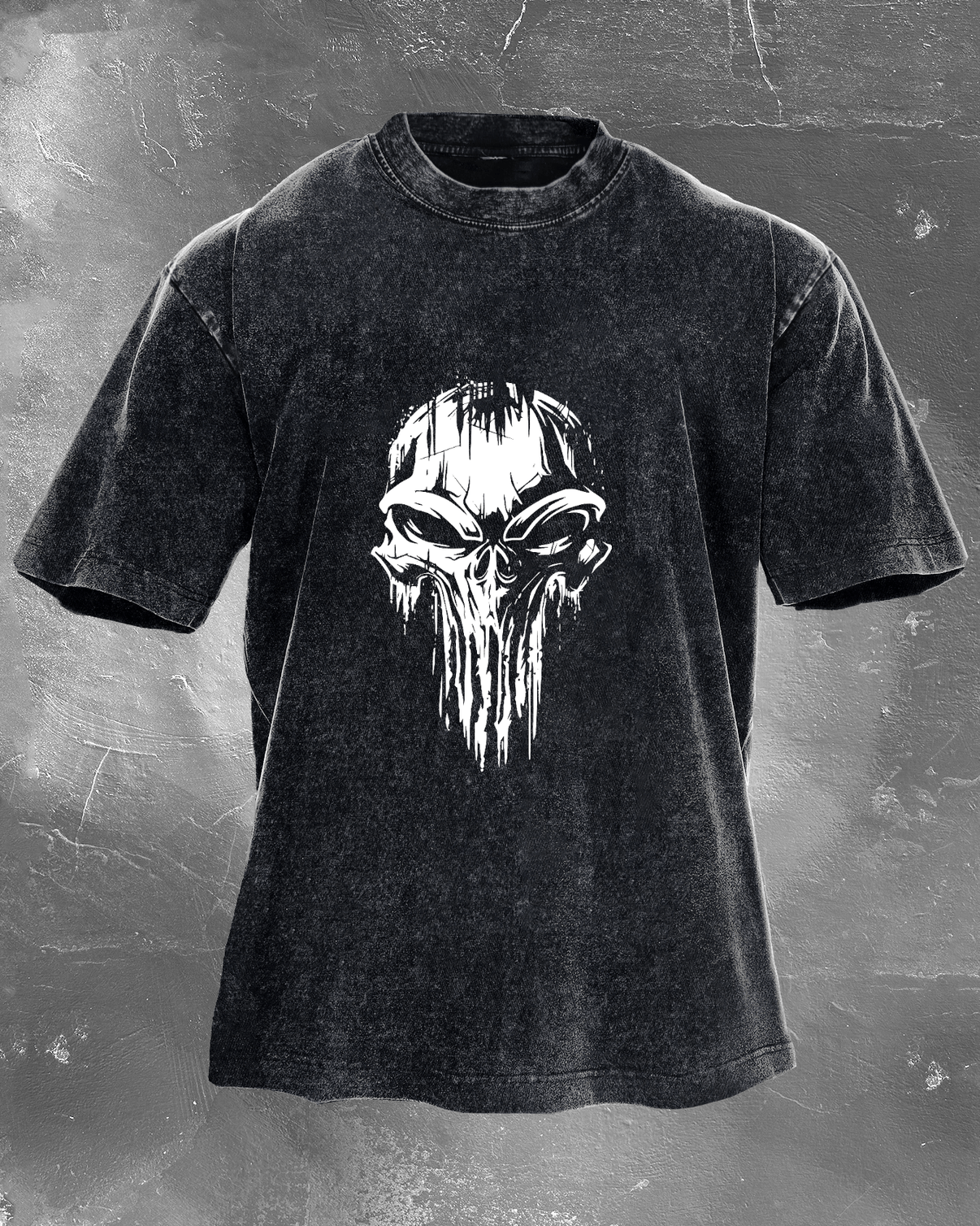 Skull Men's vasket T-skjorte - Gymfit