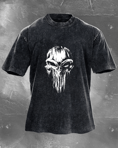 Skull Men's vasket T-skjorte - Gymfit