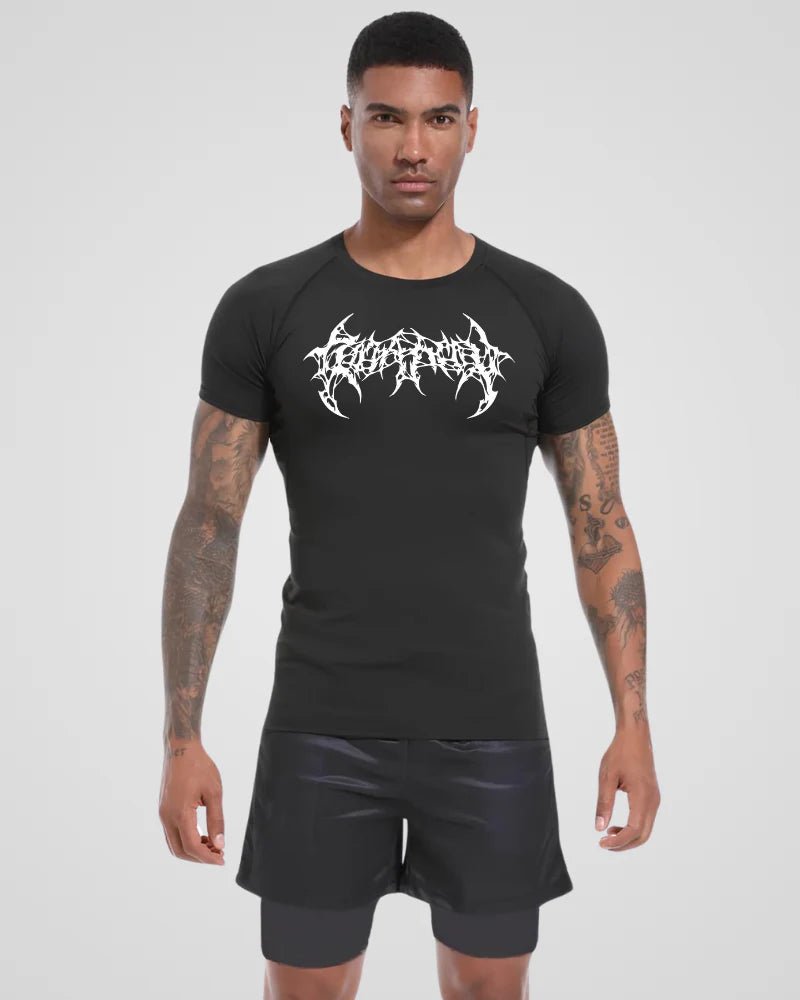 Slayer kompresjons-T-skjorte - Gymfit