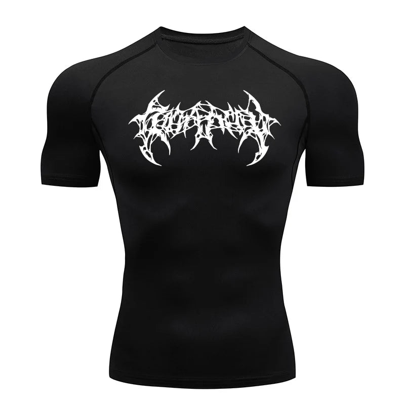Slayer Kompresjons-T-skjorte - Gymfit
