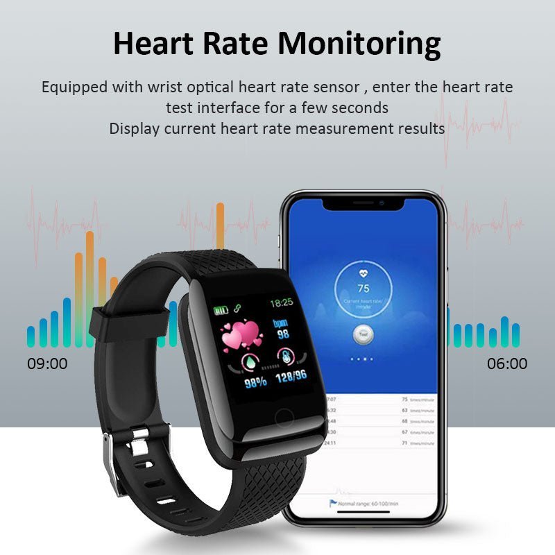 alt
Smartklokke Sport 116Plus - Gymfit