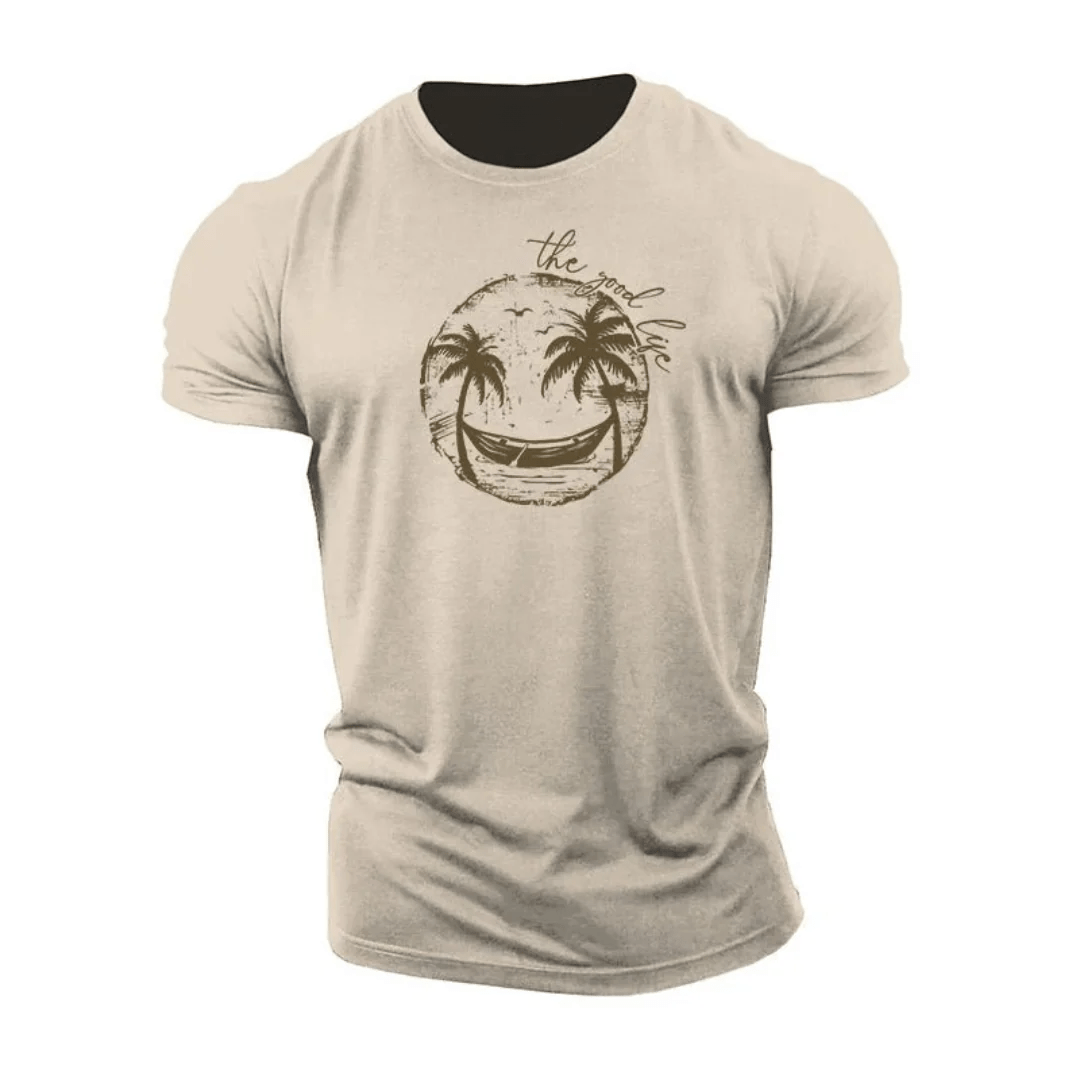 Smiley palmetre T-skjorte - Gymfit