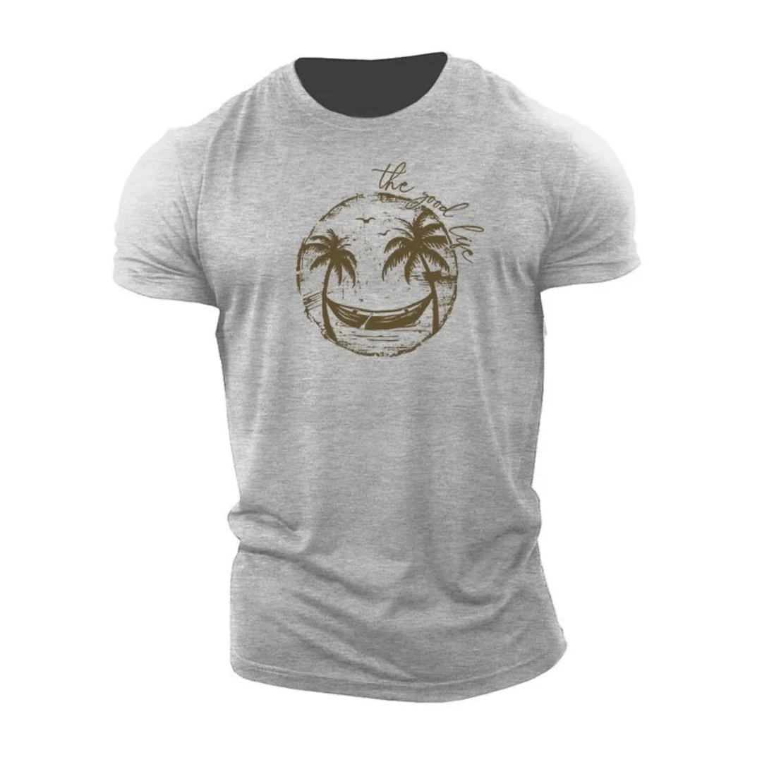 Smiley palmetre T-skjorte - Gymfit