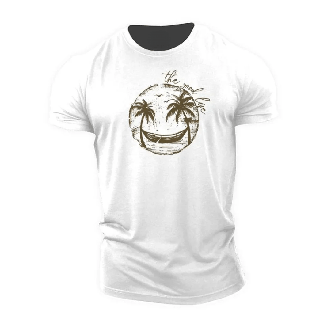 Smiley palmetre-T-skjorte - Gymfit