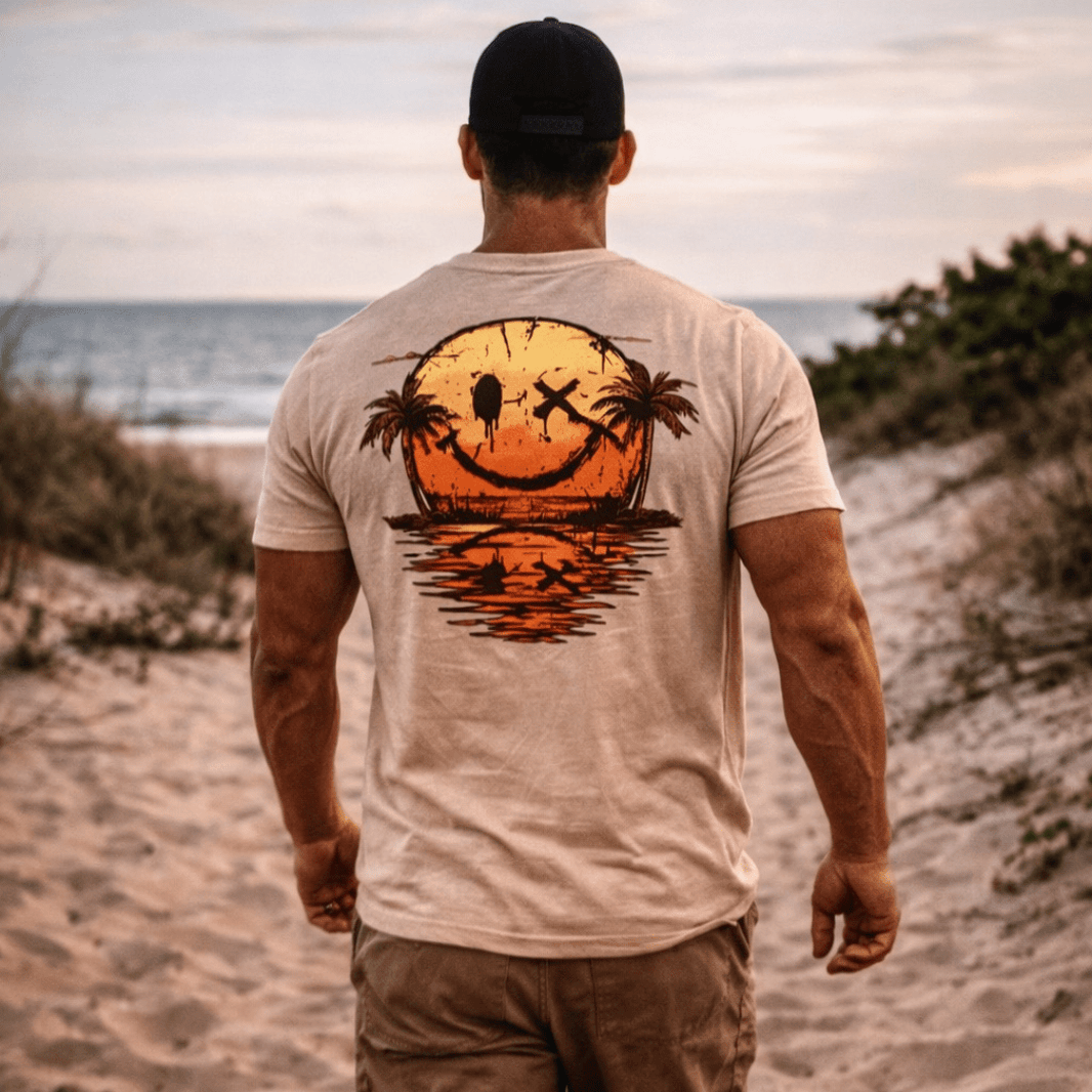 Smiley Sea T-skjorte - Gymfit