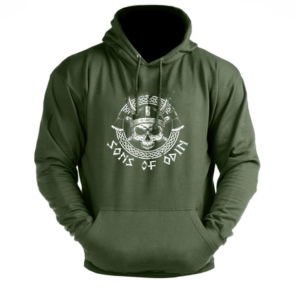 Sons Of Odin Chest Hoodie - Gymfit