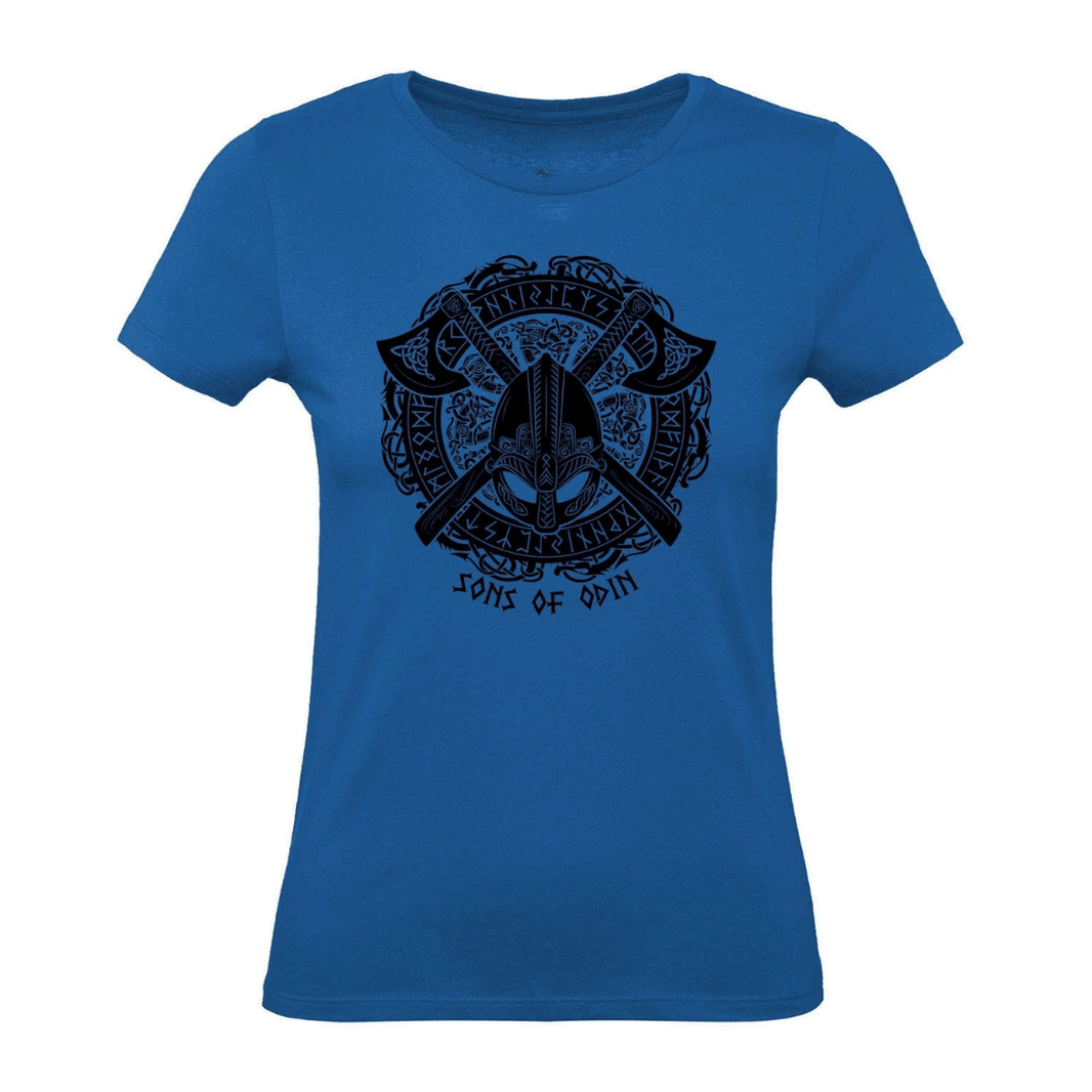 Sons Of Odin Hjelm T-skjorte for dame - Gymfit