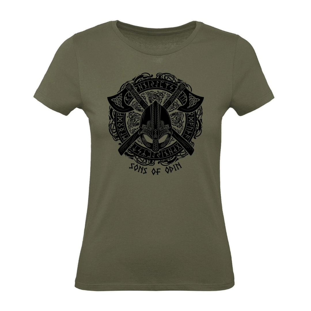 Sons Of Odin hjelm-t-skjorte for kvinner - Gymfit
