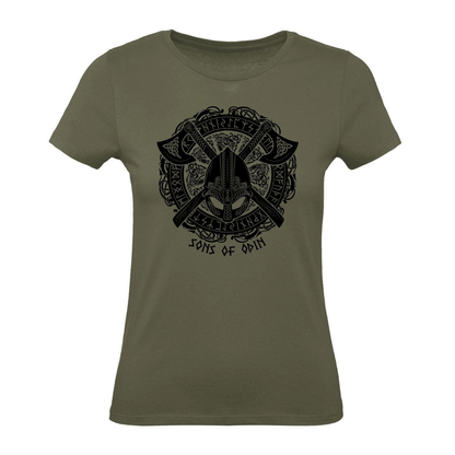 Sons Of Odin hjelm-t-skjorte for kvinner - Gymfit