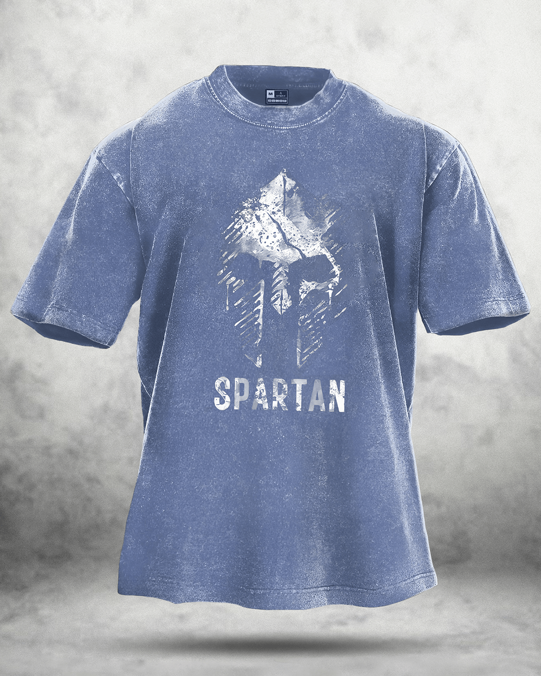 SPARTAN FADED WASHED T-SKJORTE - Gymfit