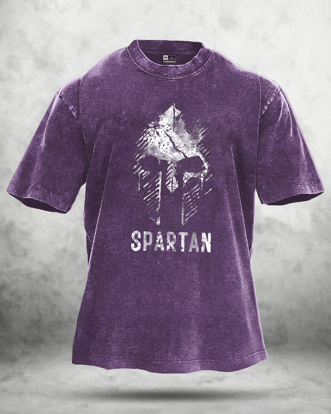 SPARTAN FALMET VASKET T-SKJORTE - Gymfit