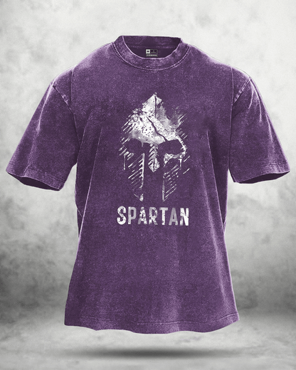 SPARTAN FALMET VASKET T-SKJORTE - Gymfit