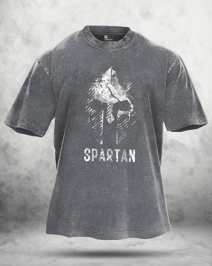 SPARTAN FALMET VASKET T-SKJORTE - Gymfit