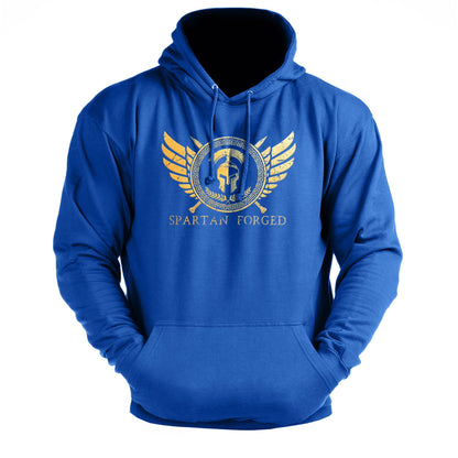 alt
Spartan smidd brystemblem gull - treningshettegenser - Gymfit