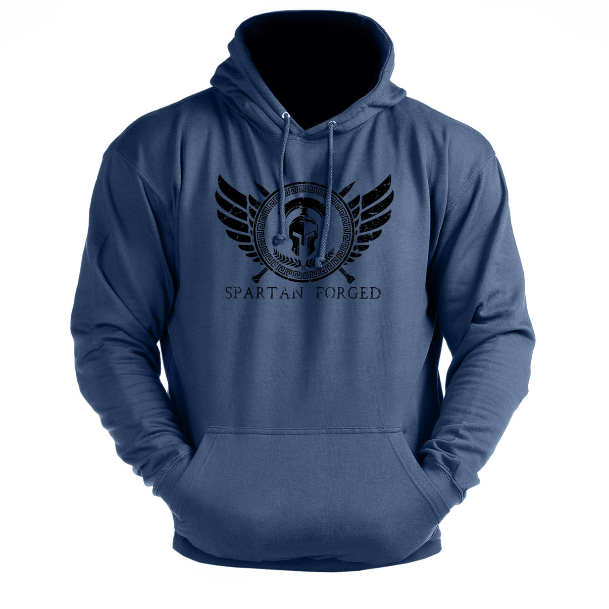 Spartan Forged brystemblem - treningshoodie - Gymfit