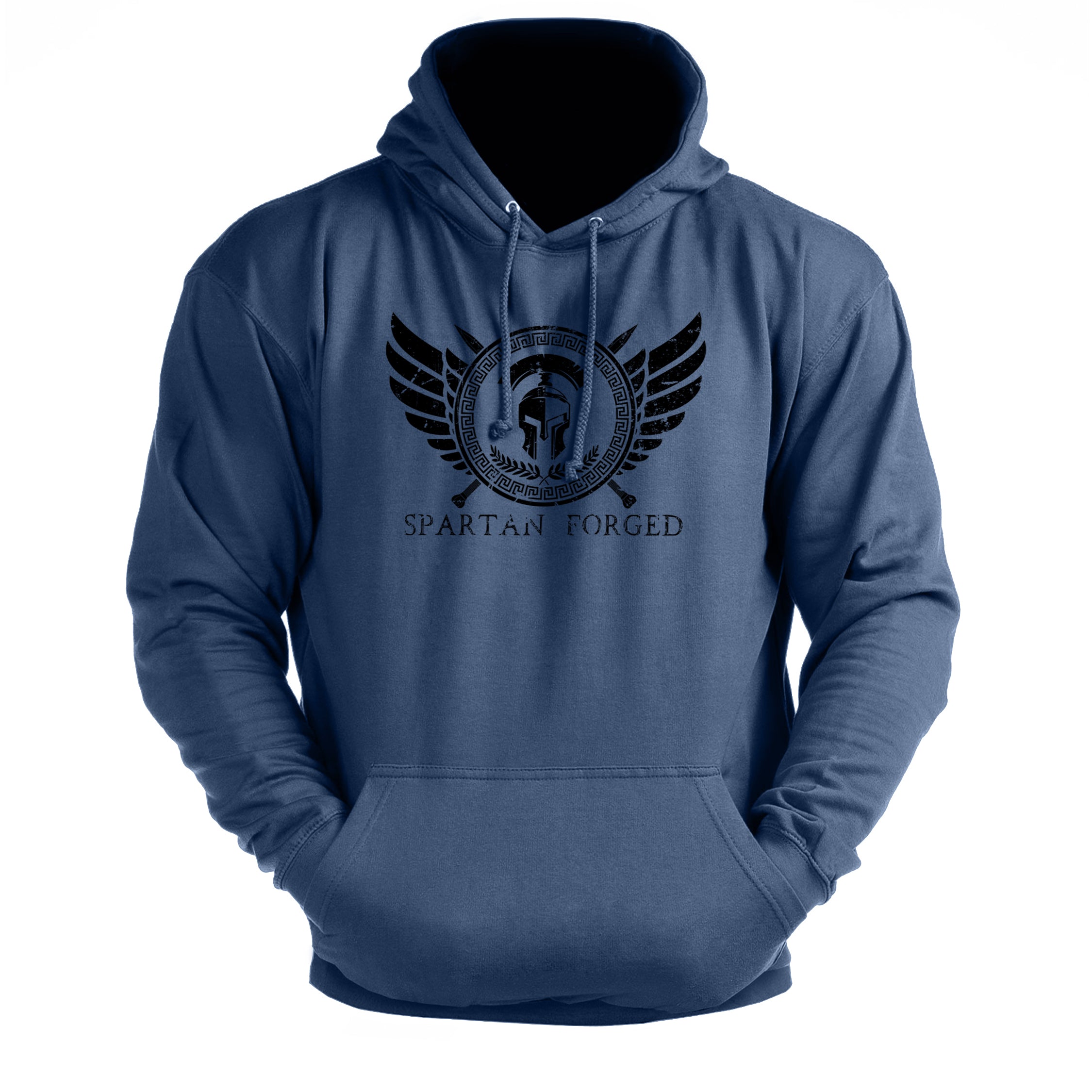 Spartan Forged brystemblem - treningshoodie - Gymfit