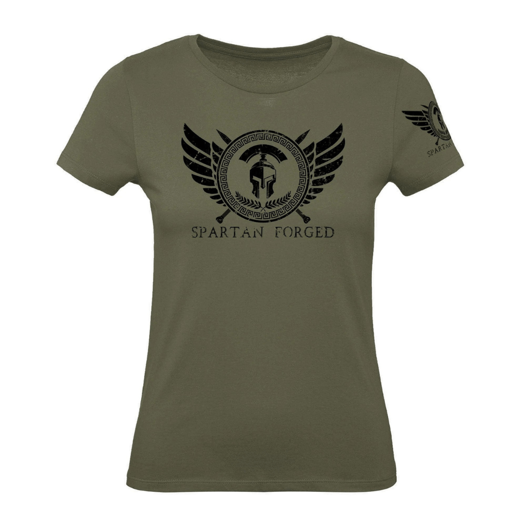 Spartan Forged Chest dame-T-skjorte - Gymfit