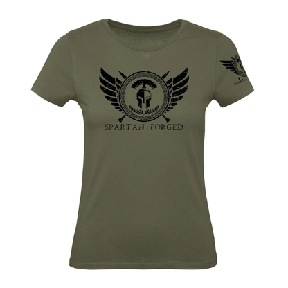Spartan Forged Chest dame-T-skjorte - Gymfit