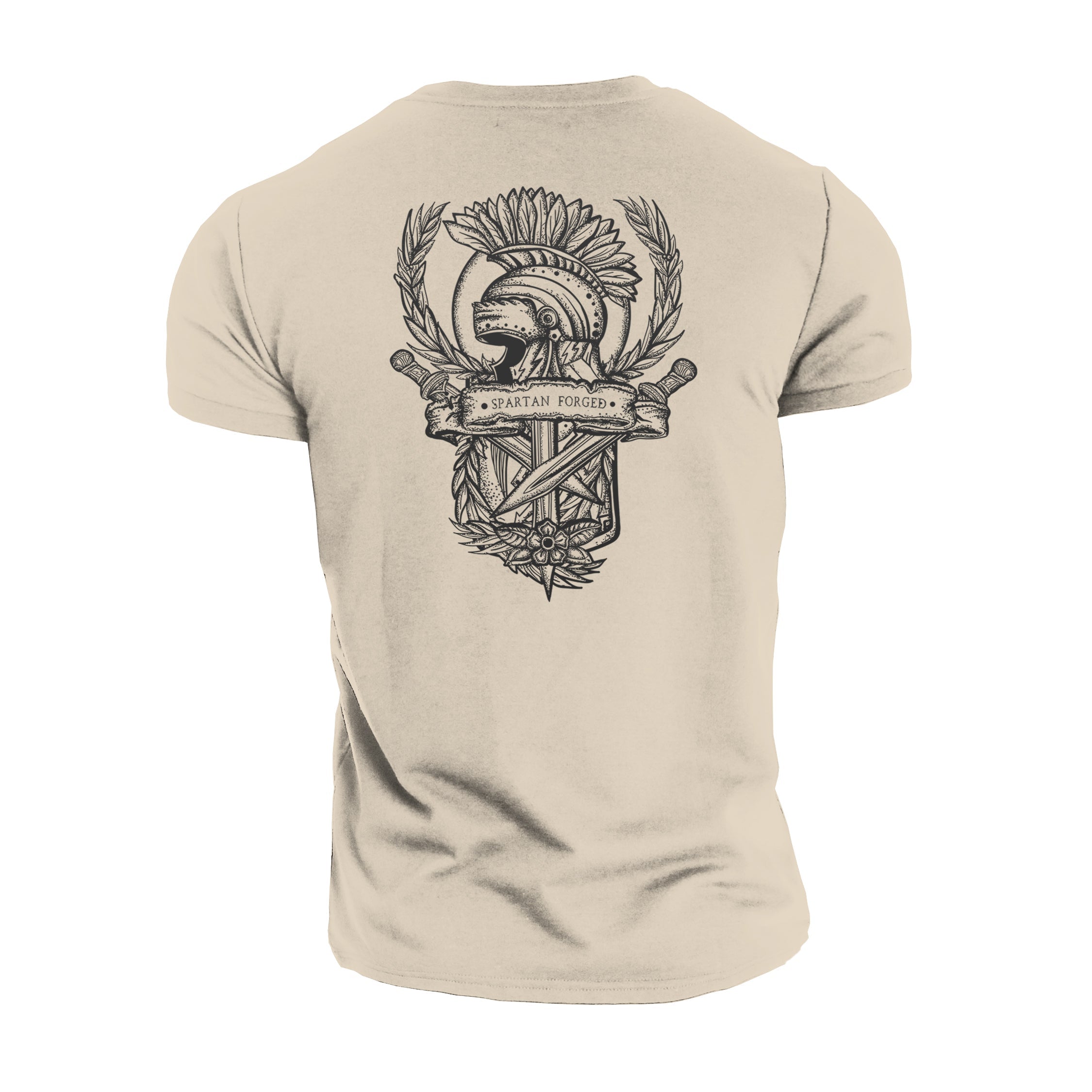 Spartan Smidd Emblem - Trenings-T-skjorte - Gymfit