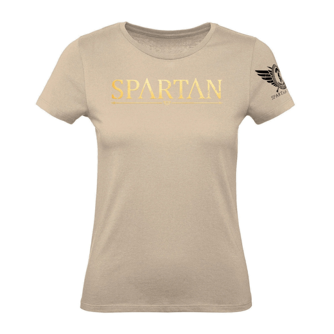 Spartan Forged Gold T-skjorte for kvinner - Gymfit
