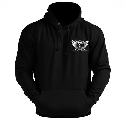 Spartansk smidd logo - treningshoodie - Gymfit
